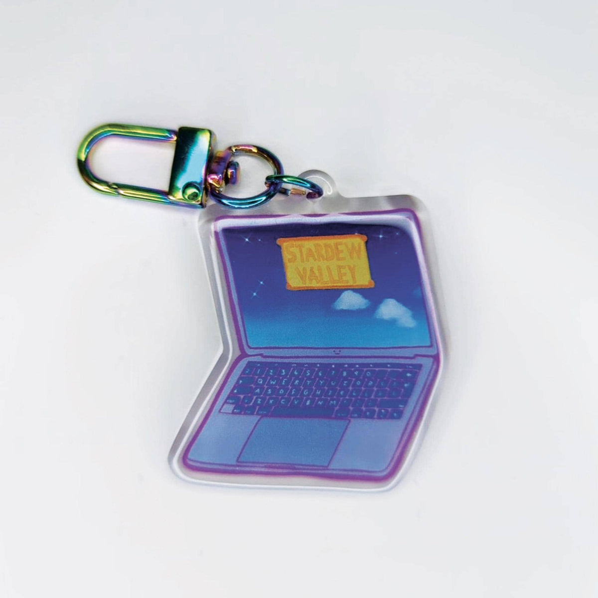 Stardew Valley Laptop Keychain | Gaming Merch, Gamer Gift