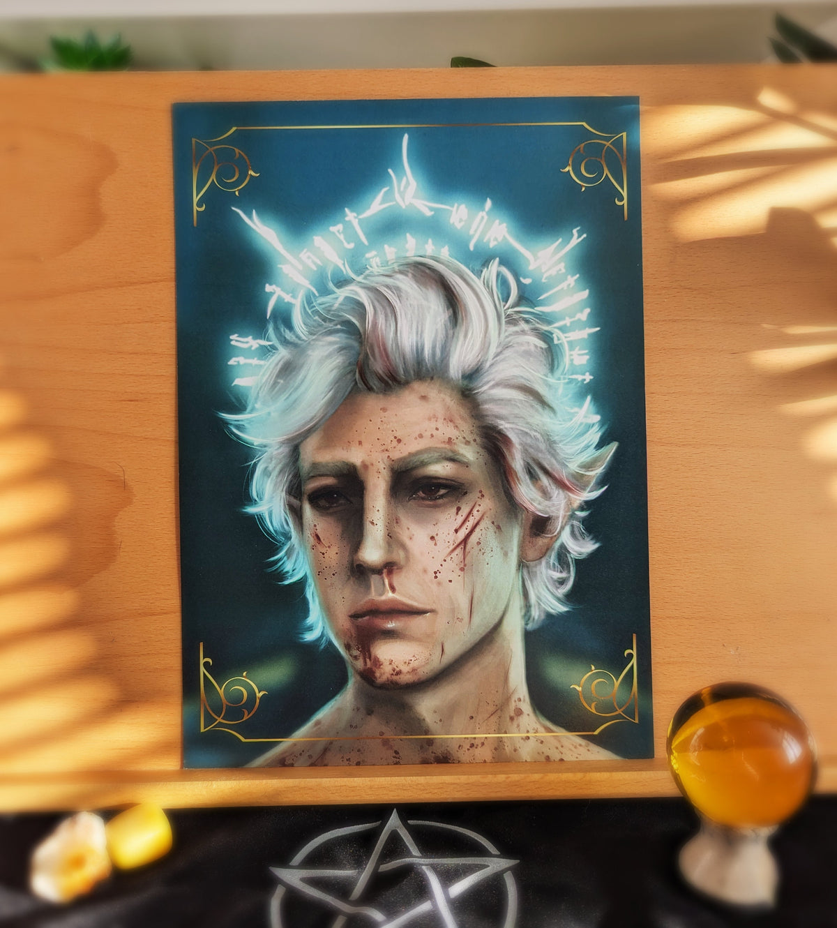 Astarion Art Print | A4 Size | Baldur's Gate 3 | Digital Art