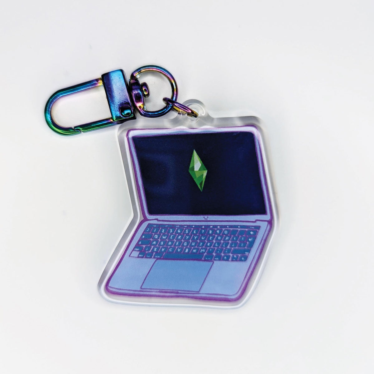 The Sims Laptop Keychain | Gaming Merch Accessory