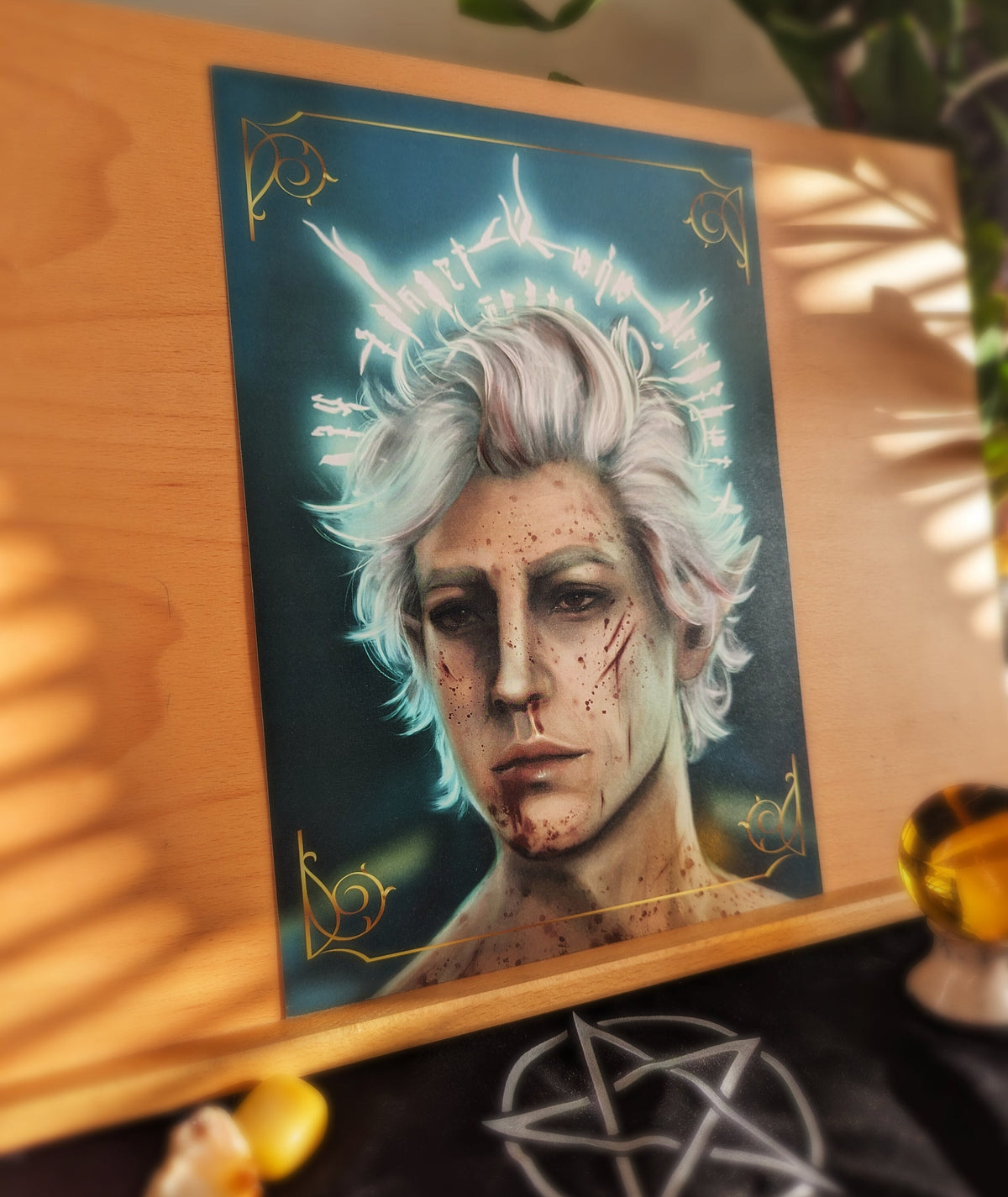 Astarion Art Print | A4 Size | Baldur's Gate 3 | Digital Art